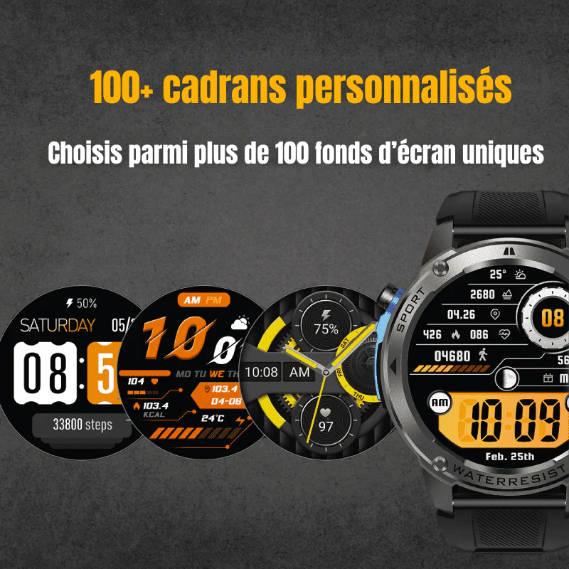 IronCore - Montre Connectée GPS