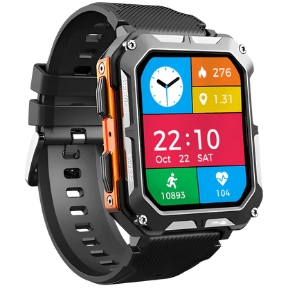 SteelGuard X - Montre Connectée Indestructible