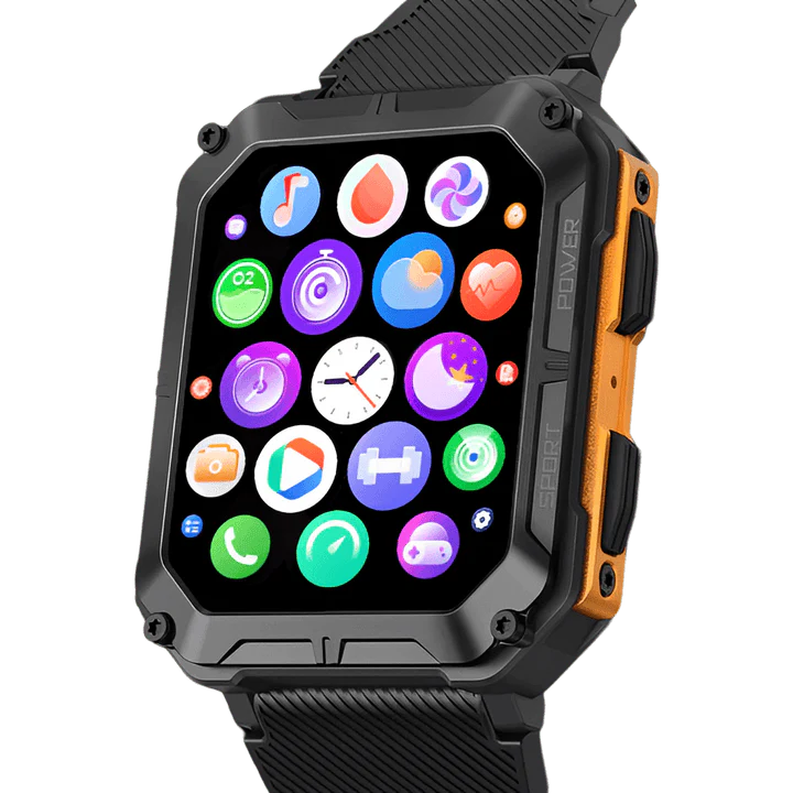 SteelGuard X - Montre Connectée Indestructible