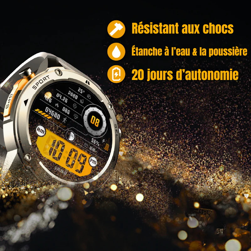 IronCore - Montre Connectée GPS
